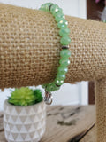 Mint Green Crystal Bracelet