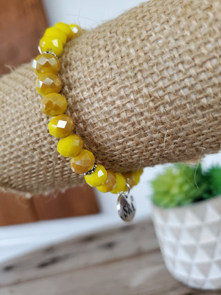 Bananas Crystal Bracelet