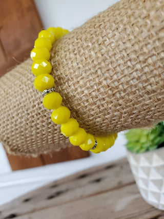 Yellow Crystal Bracelet