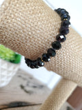 Black Crystal Bracelet