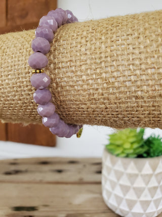 Purple Crystal Bracelet