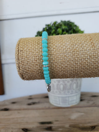 Minty Crystal Bracelet