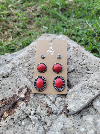 Western Stone Red Set