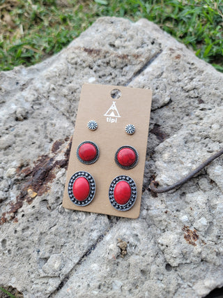 Western Stone Red Set