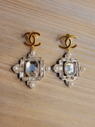 Luxe Fancy CC Earrings