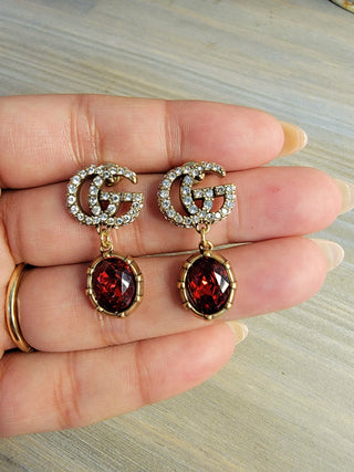 Ruby Diamond Luxe Earrings