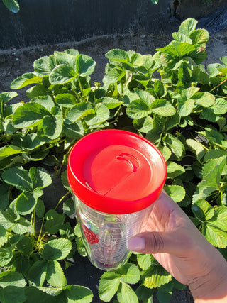 Strawberry Patch Tumbler