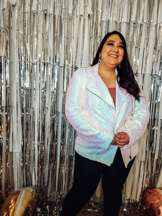 Into The Galaxy Sequin Jacket