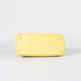 Prada Yellow Saffiano Handbag